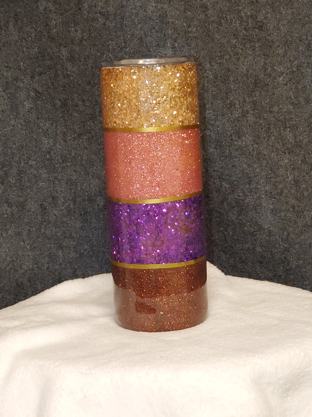 Multi-colored Serape tumbler